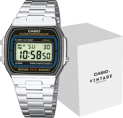 Produktbild von Casio A164WA-1VES Digital Alarm-Chronograph
