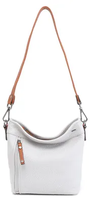 Productafbeelding van Berba Leren schoudertas Chamonix 125-052-05 Pebble