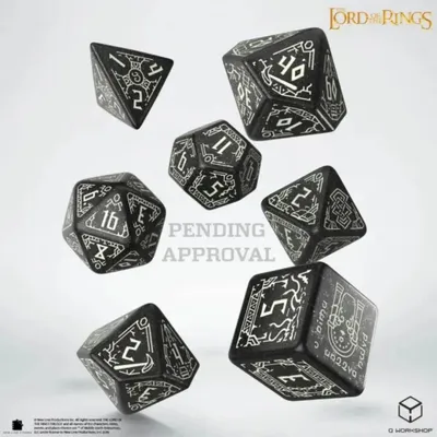 Produktbild von Q-Workshop Moria The Lord Of The Rings Dice Set