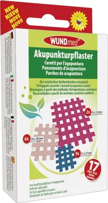 Produktbild von Wundmed Akupunkturpflaster 17 Stück, verschiedene Größen