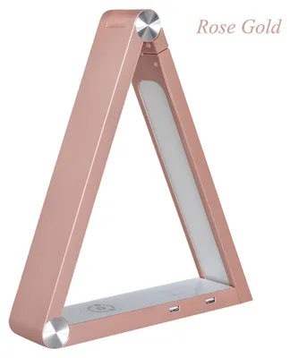 Obrázek produktu pro Stolní lampa LED Rose Gold Úsporná spotřeba, 6 W. Stmívatelné a nastavitelné stínítko! A+