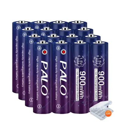 Obrázok produktu pre Nabíjacie batérie AAA, lítium-iónové, nabíjačka, 16 batérií AAA