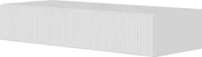 Image de Selsey Veldio - Console suspendue avec tiroir, blanc, 90 cm