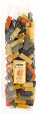 Image de Casa Rinaldi Rigatoni Arlecchino 5 couleurs en sachet 500g