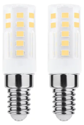 Productafbeelding van Modee LED Buislamp T25 E14 Helder - 3.5W 350lm 4000K - Neutraalwit - Vervangt 35W - 2 stuks