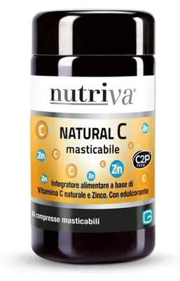 Immagine prodotto di Nutriva Natural C 60 Compresse Masticabili