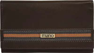Produktbild von mano Geldbörse Damen 021561 dunkelbraun