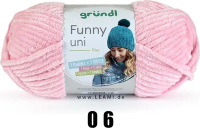 Produktbild von Gründl Funny (100g/120m) 06 pastellrosa