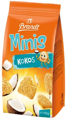 Image de Brandt Mini Zwieback Coco 110g