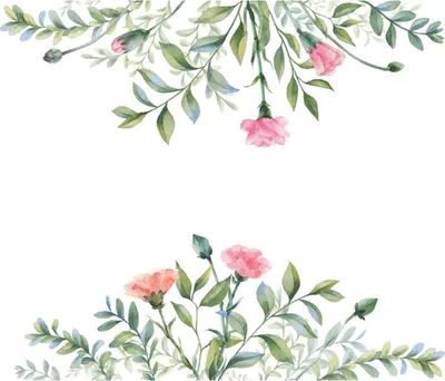 Produktbild von Wandtattoo mit Grünen Pflanzen, Blume Wandsticker für Schlafzimmer