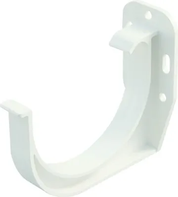 Produktbild von Marley Rinnenhalter Kunststoff halbrund Verkehrsweiß RAL 9016 NW 125 mm