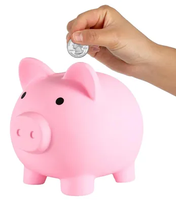Produktbild von Niedliches Sparschwein im Cartoon-Stil für Kinder