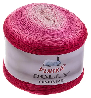Produktbild von 250g Dolly Ombre Farbverlaufsgarn Bobbel Strickgarn Häkelgarn