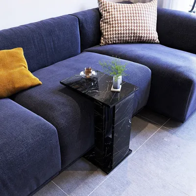 Produktbild von Skye Decor, Pasific- Pasific C Sehpa CMY, Schwarz,Weiß, Couchtische, 61x30x43 cm, 100% Melaminbeschichtete Partikelplatte