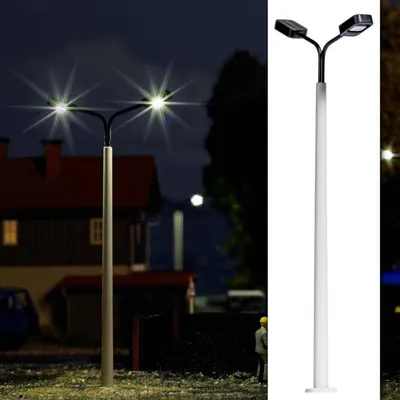 Produktbild von Busch Betonmast mit 2 Leuchten 4169