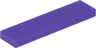 Produktbild von Lego® 50 Stück 2431 Fliesen Tiles 1x4 Part Basic Panel 50 Dunkles Lila