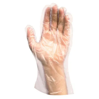 Produktbild von 1000x Einweghandschuhe aus HDPE universal passend (L)