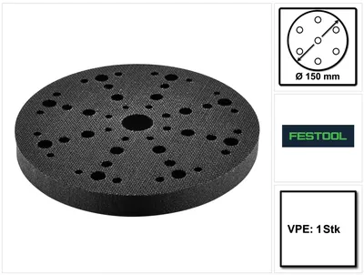 Productafbeelding van Festool steunschijf IP STF D150/MJ2-15/1 ( 203351 ) voor excentrische schuurmachines 150 mm