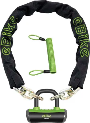 Produktbild von Onguard Mastiff E-bike Kettenschloss Grün 10 x 1100 mm Grün 10 x 1100 mm