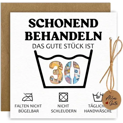 Productafbeelding van Geldcadeau voor een 30e verjaardag, met envelop en kaart. Grappig cadeau voor een 30e verjaardag, zowel voor vrouwen als mannen