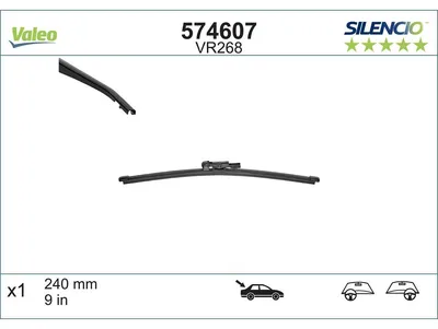 Produktbild von Valeo Scheibenwischer für Mercedes A-Klasse C-Klasse