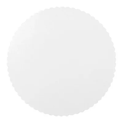 Produktbild von Tortenscheiben 28cm 6er weiß, ohne PET Beschichtung, aus Frischfaser
