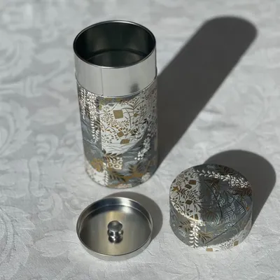 Aufbewahrungsdose Kyoko, 150 g, Aluminium, 15,5 cm
