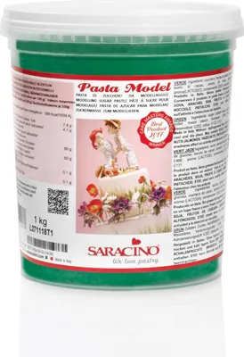 Produktbild von GRÜN Modellierpaste 1 kg SARACINO