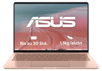 Produktbild von ASUS Zenbook 14 UX3480QA-U1023W, Snapdragon, 35,6 cm (14"), 1920 x 1200 Pixel, 16 GB, 512 GB, Windows 11 Home