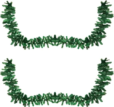 2 Stück Girlande Tannengirlande à 270 cm Weihnachten innen und außen