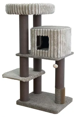 Produktbild von Europet Bernina Kratzbaum Palermo beige, Maße: 58 x 48 x 126 cm