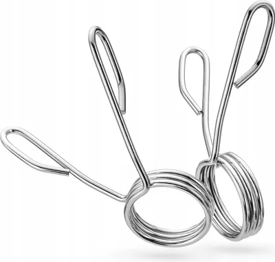Image de Gymtek® 2x pinces à ressort Fermetures à ressort pour haltères pour barre d'haltère de 50mm, barre d'haltère courte, barre d'haltère longue, haltères