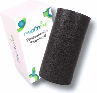 Produktbild von Health Rise Faszienrolle Standard | Fitness-Rolle zur Selbstmassage von Rücken und Beine
