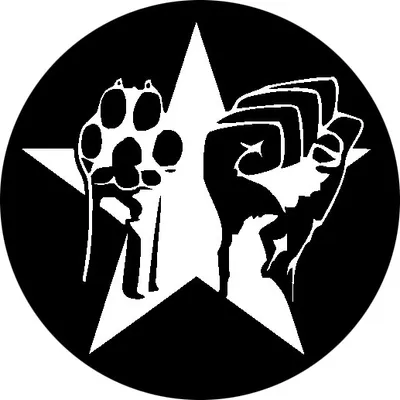 Produktbild von Pfote Faust - Button