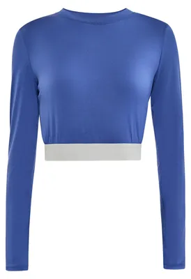 Produktbild von Jika damen crop-top - kobaltblau, XL/XXL