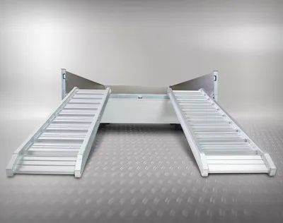 Produktbild von Aluminium Auffahrrampen für Autos im 2er Set - 180 cm