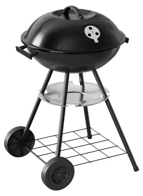 Immagine prodotto di Griglia a carbonella sferica - 42 cm - Con coperchio - Nera