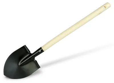 Produktbild von Gartengerät - Schaufel - 50 cm - mit Holzgriff [11295A]
