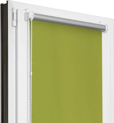 Produktbild von Estika Verdunklungsrollo ohne bohren - 85 x 150 cm - Grün - Thermorollo
