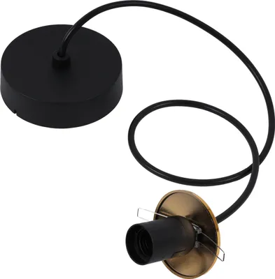 Produktbild von Flat Line 100 Schwarz Platte 80 Gold
