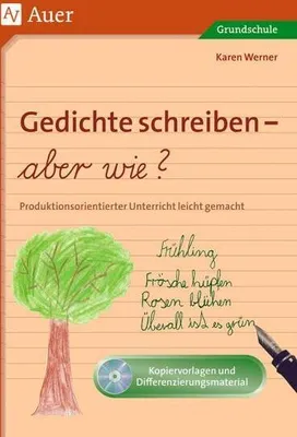 Produktbild von Gedichte schreiben - aber wie?