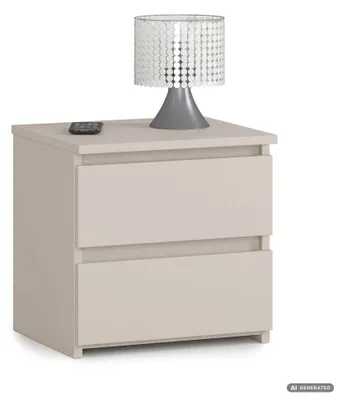 Immagine prodotto di Comodino CL2 Cashmere 40 cm 2 cassetti 40x35x40 cm