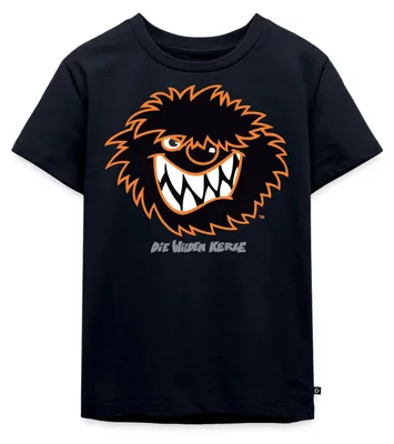 Produktbild von Spreadshirt Die Wilden Kerle Kerl Porträt Kinder Premium T-Shirt, 134/140 (8 Jahre), Navy