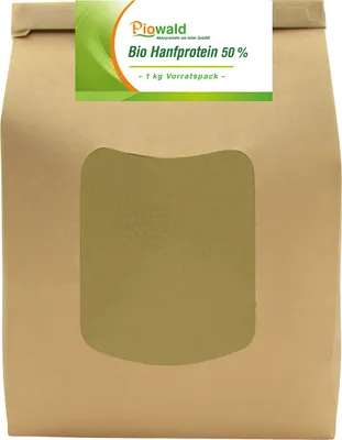 Produktbild von PiowaldHanfprotein - 1 kg Vorratspack