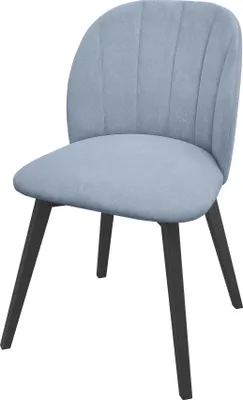 Produktbild von Gemütlicher Polstersessel graues Polster schwarze Stuhlbeine V-90.71-61SwP38