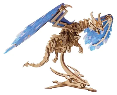 Obrázek produktu pro Ugears 3D dřevěná skládačka "Sturmdrache" (Bouřkový drak)