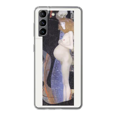 Produktbild von MuchoWow® Handyhülle Schutzhülle Hülle für Samsung Galaxy S21 Hoffnung I - Gustav Klimt Silikon Softcase Handy Hülle - Softcase