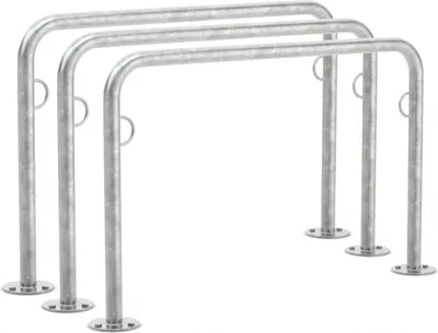 Produktbild von Fahrrad Anlehnbügel Trust 31 | Aufdübeln | B1250mm | 3 Stk