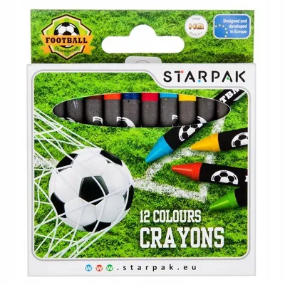 Produktbild von Starpak Wachskerzenstifte Fußball