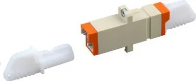 Produktbild von Multimode Kupplung E2000-E2000 simplex grau